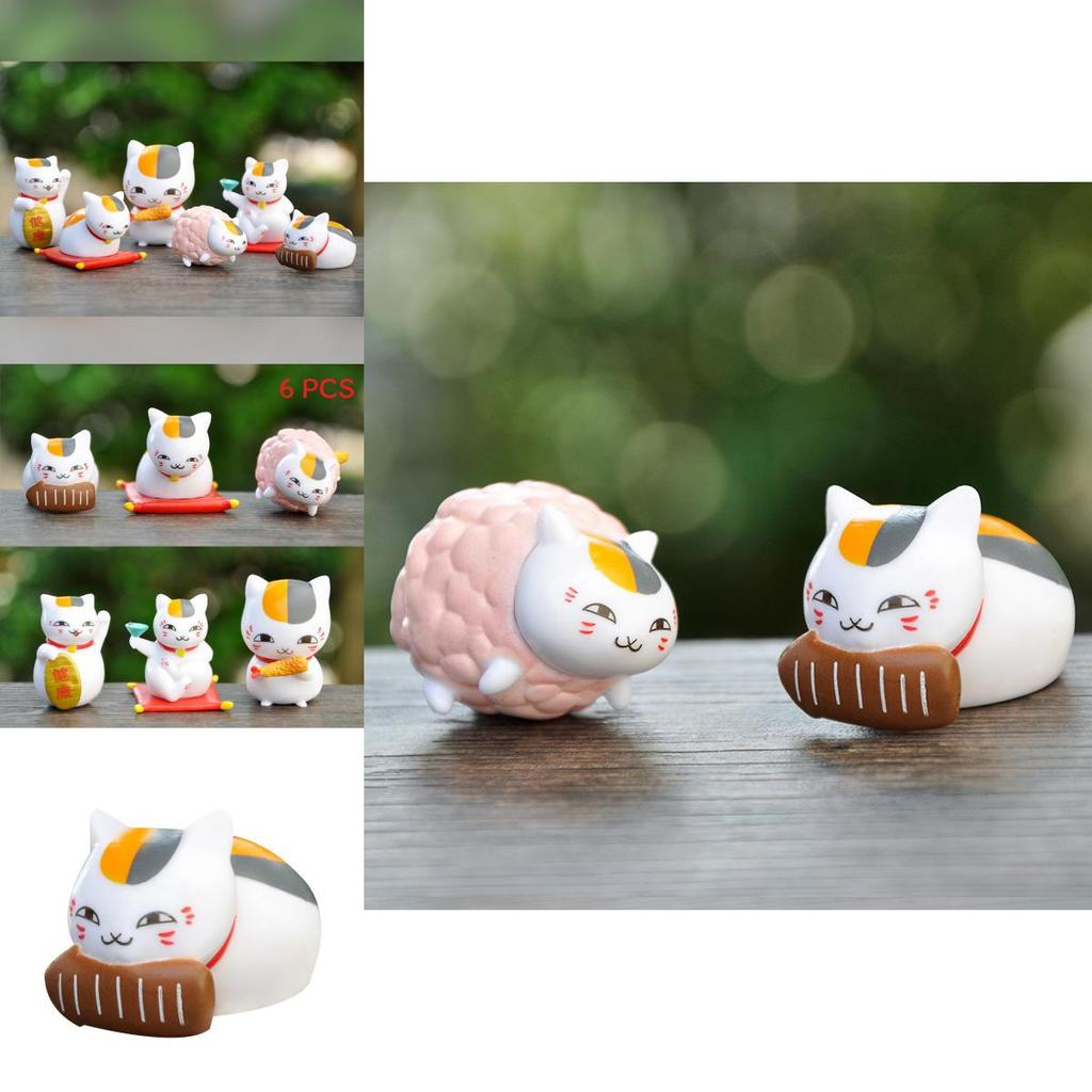 Natsume's Book Of Friends Cat Teacher Figure Pvc Creative Collectibles For Anime Fans