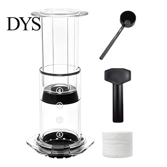 Handheld Coffee Brewer Portable Manual Maker, Pour-Over And Espresso Style Press, Single Serve Brewing Lightweight Compression Cup for Office Camping
