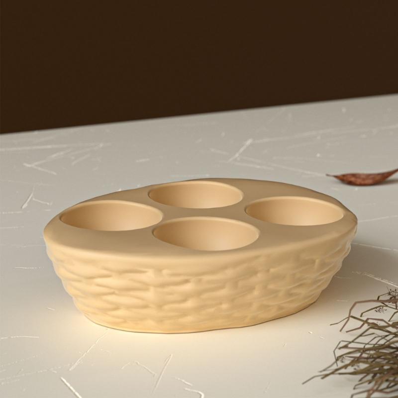 Multifunctional Silicone Eggs Holder Mold Nonstick Design Eggs Tray Moulds Suitable for Baking Crafts and Storage