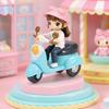 Miniature Stunt Motorcycle Toy Car Rotation Swing Doll Accessories Pet Electric Motorcycle Model