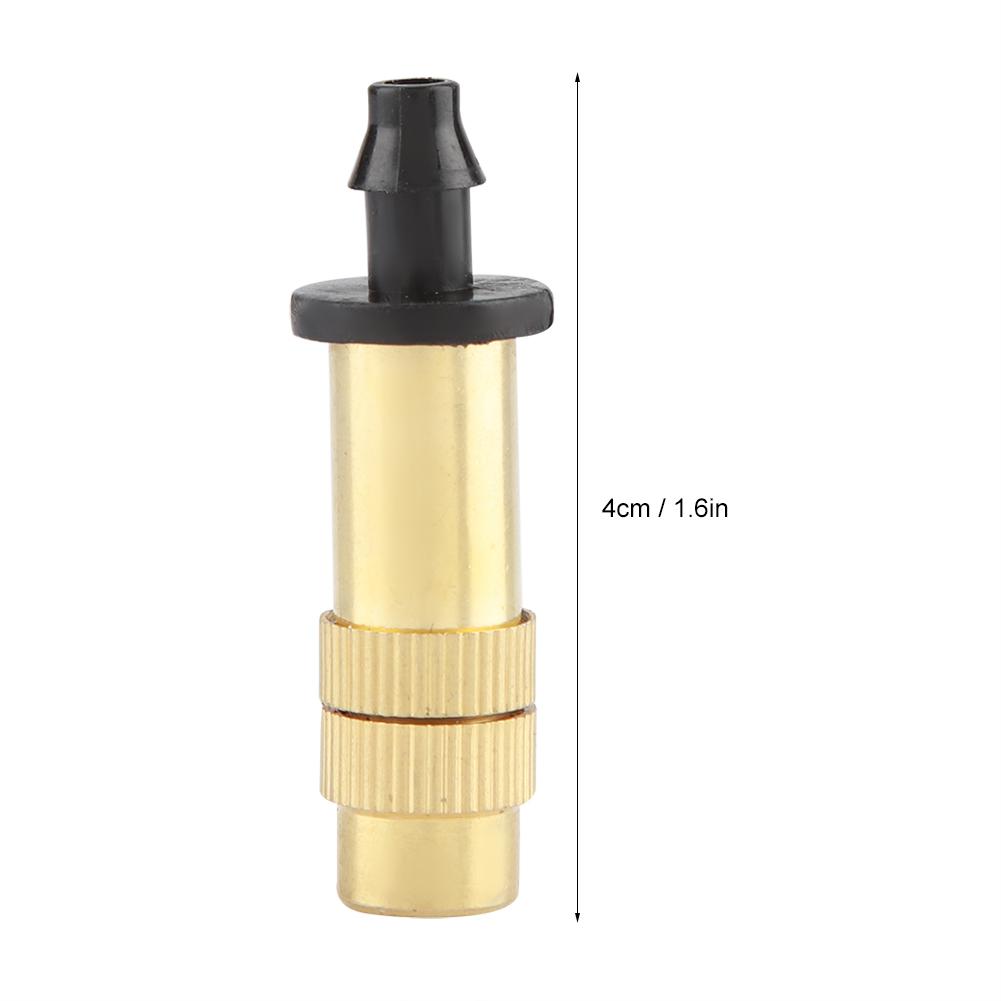 10Pcs Drip Irrigation Nozzles Copp  Atomizing Spray  1.6in   Sprinkl  Wat ing Irrigation for Lawn Vegetables