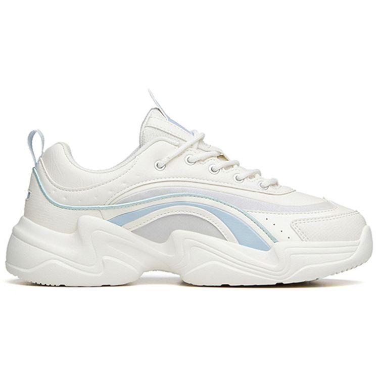 Anta Comfortable Casual Dad Shoes Women Sneakers White Blue 922138890-7
