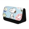 Astuccio per bambini Snoopy grande capacità tridimensionale a doppio strato per studenti astuccio carino resistente all'usura