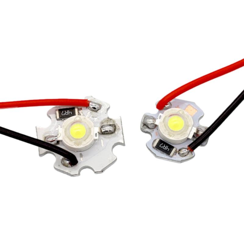 5/10 ks 16mm 20mm LED desky lamp 1W 3W Jednobarevné 5V 12V Teplá Neutrální Bílá Bodová světla Stropní světla Světla západu slunce