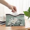 PU Leather Tissue Box Cover Facial Paper Organizer Dispenser Household Rectangular Napkin