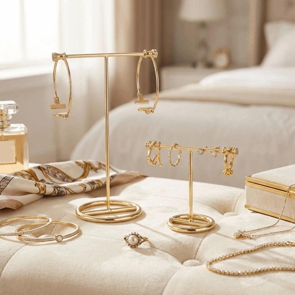 Premium Feel Jewelry Display Stand Professional Earring Display Stand Jewelry Counter