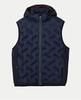 Winter Jacket Tom Tailor Hybrid Vest with Hood (1041313) Sky Captain Blue