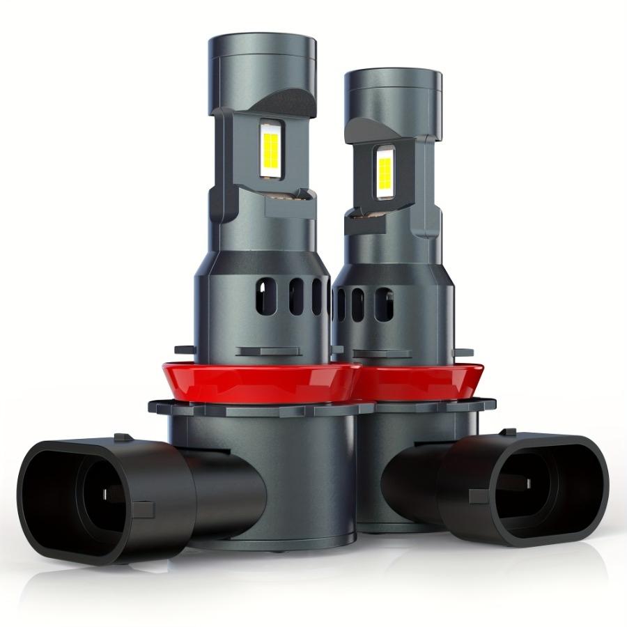 1pair(2pcs)H11 LED headlight With cooling fan H17 fog driving light for car Super bright 70W 3570SMD Waterproof 6000K