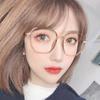 Fashion Anti Blue Light Glasses Big Square Transparent Frame Women Men Computer Gaming Eye Protection Eyewear Spectacles