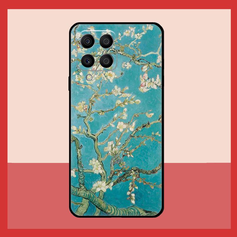 Blossoming Almond Tree Case For Samsung Galaxy M56 M12 M06 M32 M52 M35 M55 M15 M11 M13 M14 M16 M36 M31 M53 M34 M54
