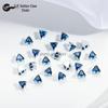 Strass con Griffa a Triangolo: Zircone di Vetro Cristallino 4x4/5x5mm per Braccialetti Fai da Te