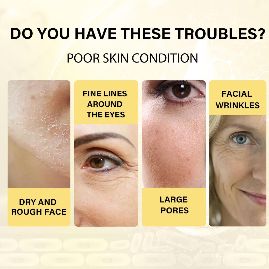 EELHOE Proteinlinje Oppstrammende & Løftende Sett Ansikt Fine Linjer Konturering Hudoppstrammende Fuktighetsgivende Serum