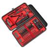 23pcs Nail Clippers Pedicure Kit Stainless Steel Professional Portable Multifunctional Grooming