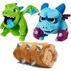20- 35cm Tribal Flying Clashed Royale Game Plush Toys Log Rolling Wood Plushie Dolls Revenge Soft Stuffed Creative Product Gifts