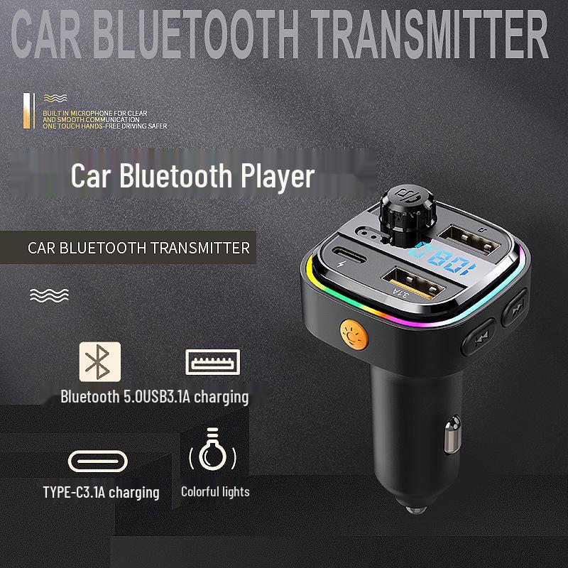 Multi-Function Bluetooth Car FM Transmitter & USB Charger
