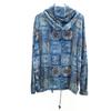 UNIQLO 90s Old Long sleeve Zip hoodie M blue Men's Used
