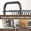 MIAOQIAO Carbon Steel Multifunctional Kitchen Dish Rack Organizer