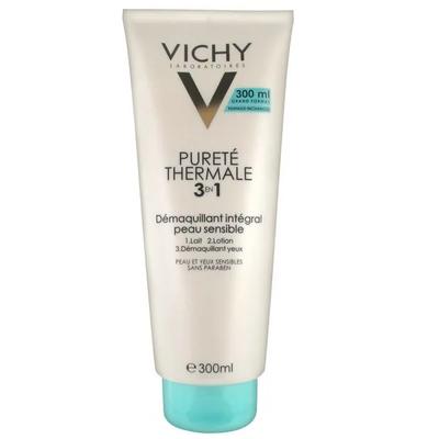 Vichy Purete Thermale 3 Σε 1 Ντεμακιγιάζ Ολοκληρωμένης Δράσης για Ευαίσθητη Επιδερμίδα 300ml