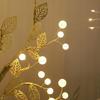 Led Tree Decorative Christmas Happiness Lights Beautiful Decoration Gold