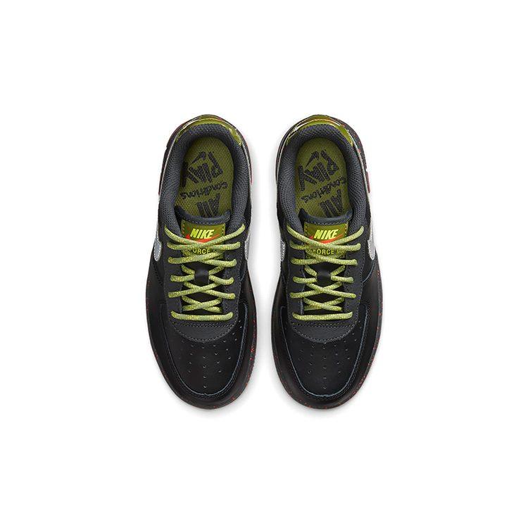 Nike Air Force 1 Low Black Asparagus PS DC2098-001