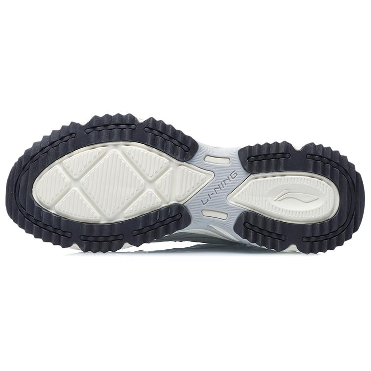 Li Ning Trendy Cushioning Slip Resistant Abrasion Resistant Breathable Lightweight Low Top Casual Running Shoes Men's ARLS025-1