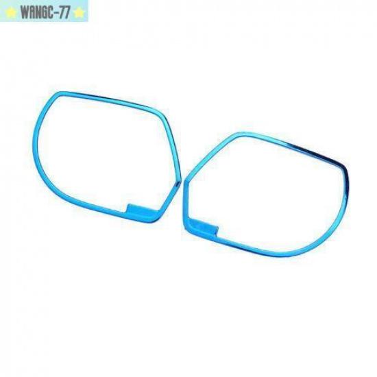 Blue For Honda Accord 9th 2014-2017 Titanium Door Speaker Bezel Frame Cover Trim