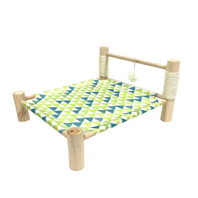 

Съемная кровать-гамак для кошек Съемная простыня для собак Летняя кровать Сменный холст