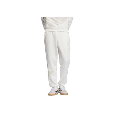 Originals FW24 Cor Sólida Confortável Versátil Moda Esportiva Calças Compridas Masculinas Partes de Baixo Branco JL8389