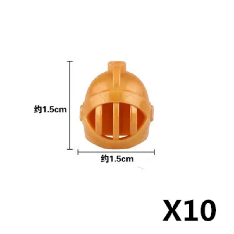 MOC Three Kingdoms Building Blocks Accessories Soldier Weapons Military Shield Sword Helmet Shoulder Armor Wings Mini Brick Toy