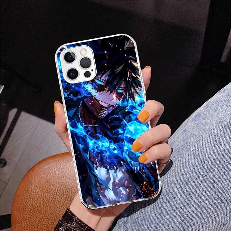 Dabi MHA My Hero A-Academy Phone Case For iPhone 17 Air 16 Pro Max 16E 15 + 14 Plus 11 12 13 Mini 7 8 SE Gift Print Cover Fundas