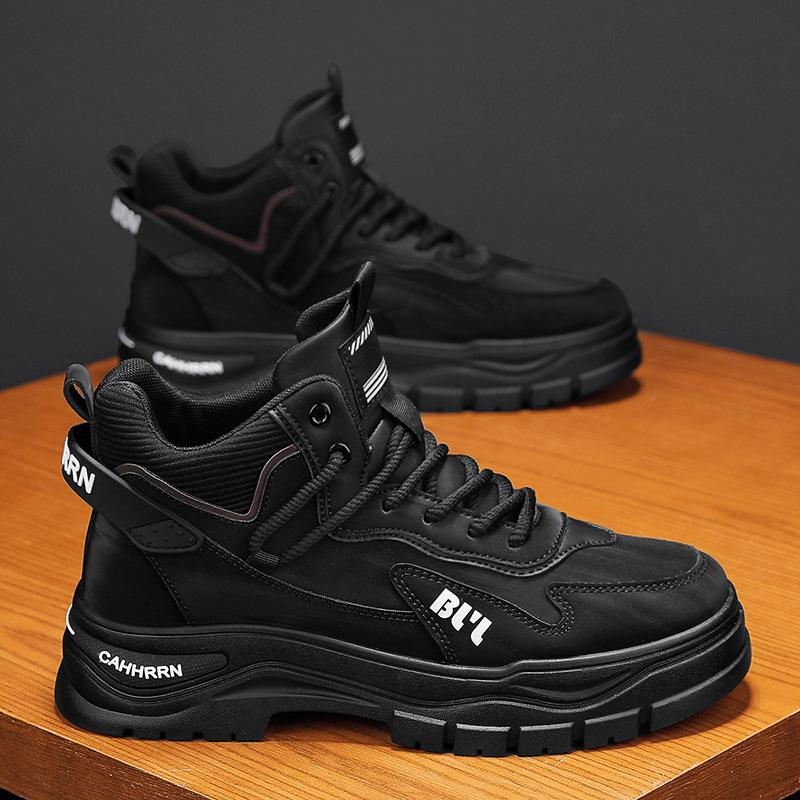 Martin Boots Men'S Shoes Men'S Tooling Non-Slip Thick-Soled Tooling Casual Labor Insurance Trendy Shoes