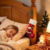 No Drill Stocking Holders Christmas Garland Hanger, Strong Adhesive Backing Hook, Seasonal Home Decoration Supplies Elastic Silicone Holder for Mantle