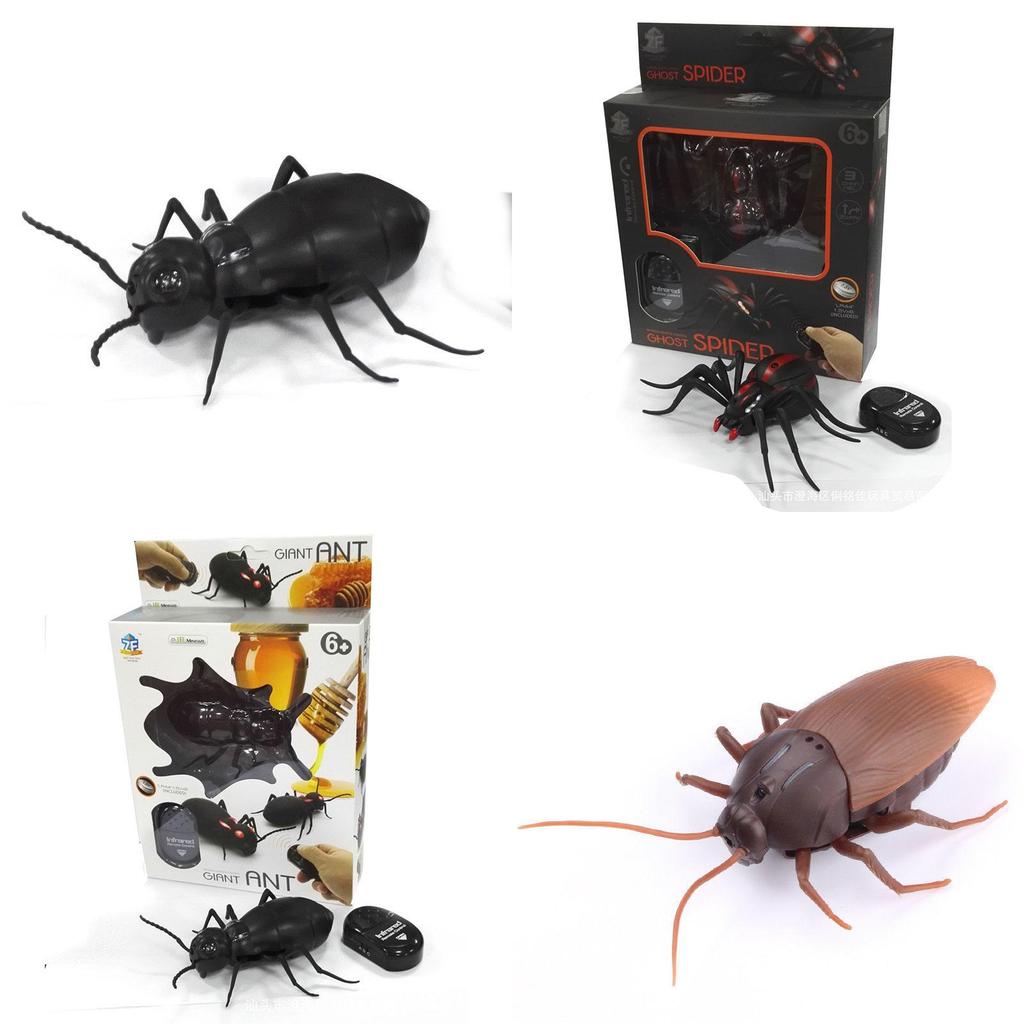 Scarafaggio Giocattolo Realistico con Telecomando Scherzo Creativo Plastica Infrarossi Animale Domestico