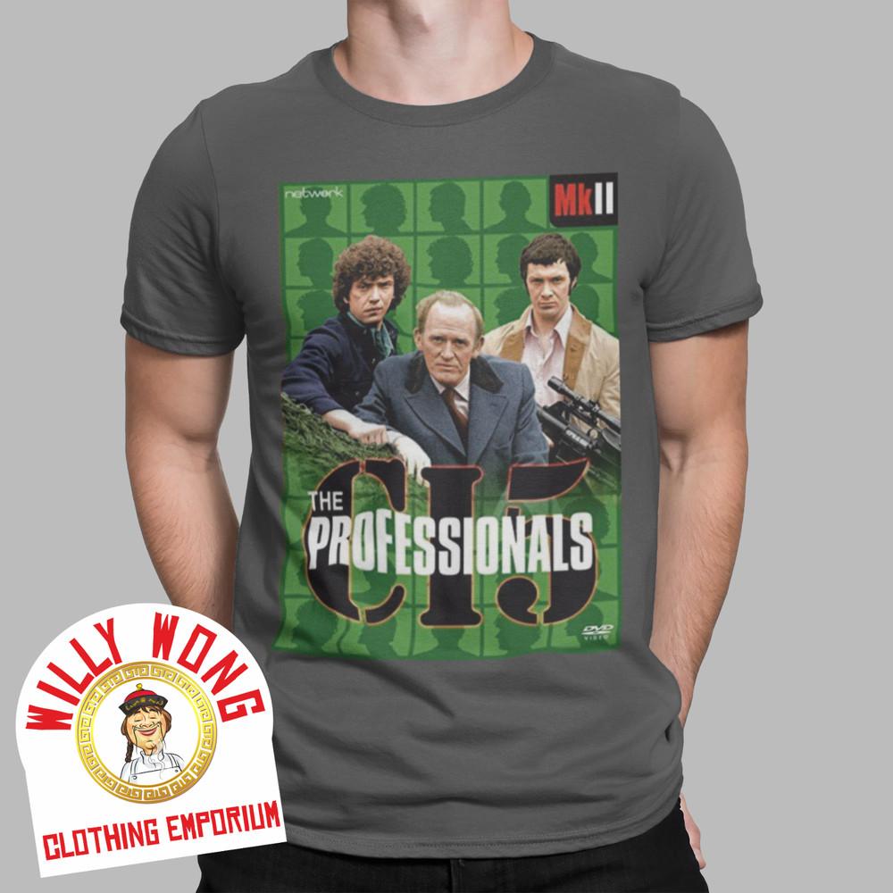 THE PROFESSIONALS T-SHIRT RETRO TV TRIBUTE 70S 80S CULT CLASSIC TEE FILM 3 Unisex T-Shirt S