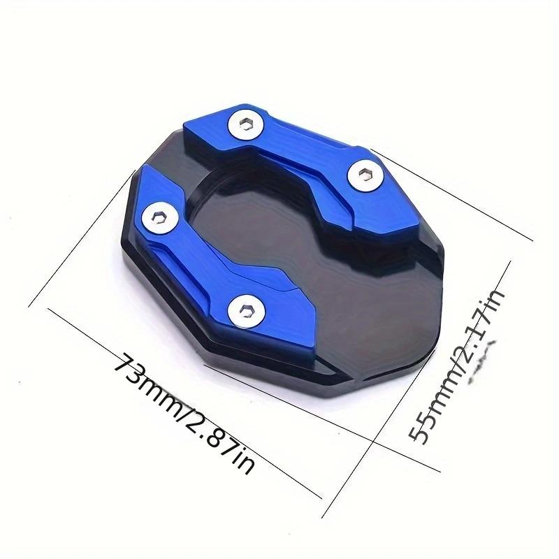 Universal Motorcycle Footrest Enlarged Single-side Support Pad Motorcycle Pedals Aluminum Accessories Motorcycle Footrest