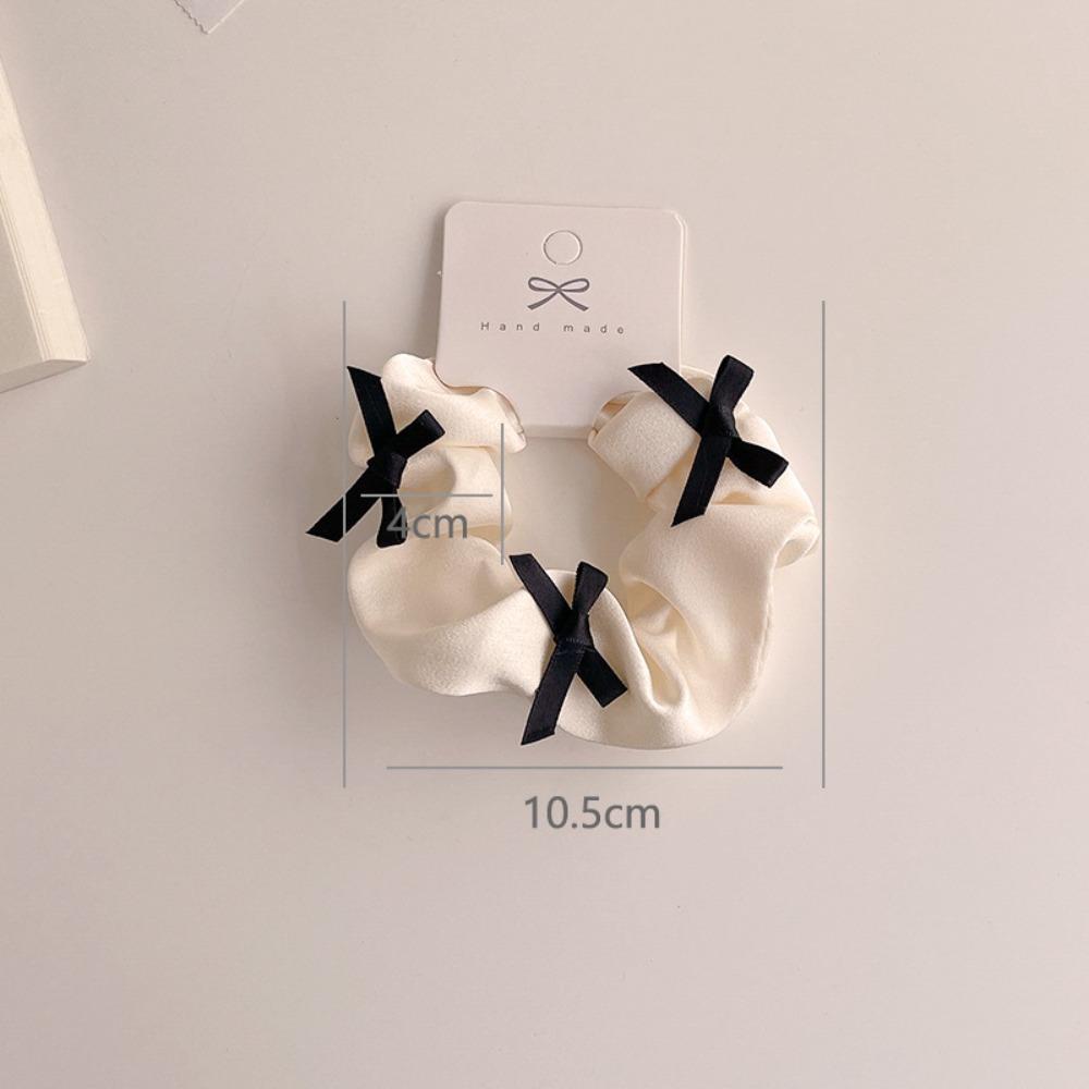 Korean Puff Hair Rope Solid Color Scrunchie New Hair Band for Meatball Head