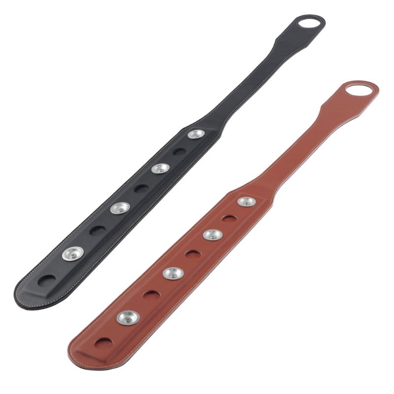 Verstellbarer PU-Leder Cello Endpinhalter Spikes Bodenschutz Endpinstopper für Zuhause Endpinauflage Cello Rutschfestes Pad