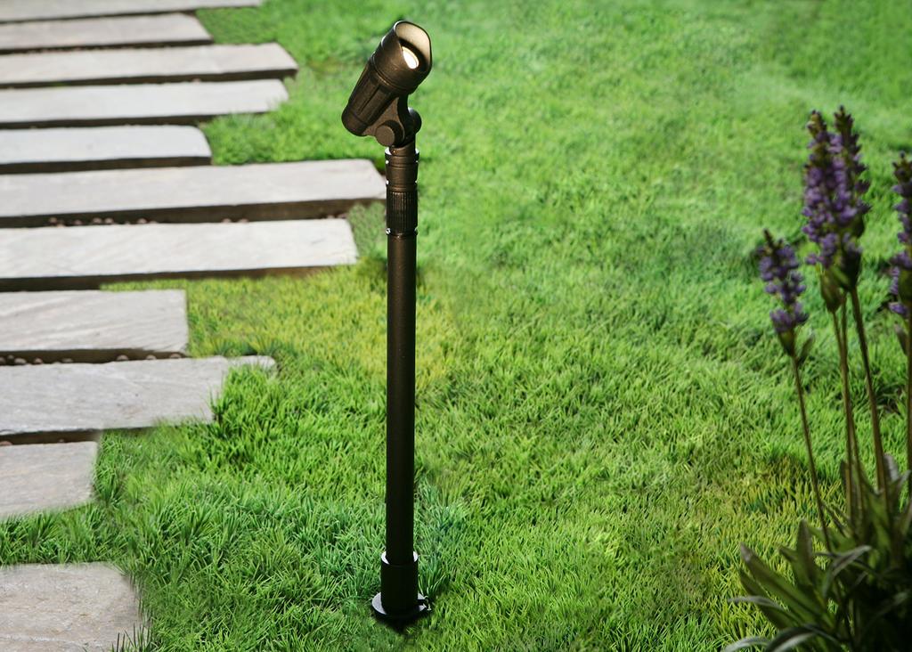 Berkley Low-Voltage Garden Spotlight SP-08-1