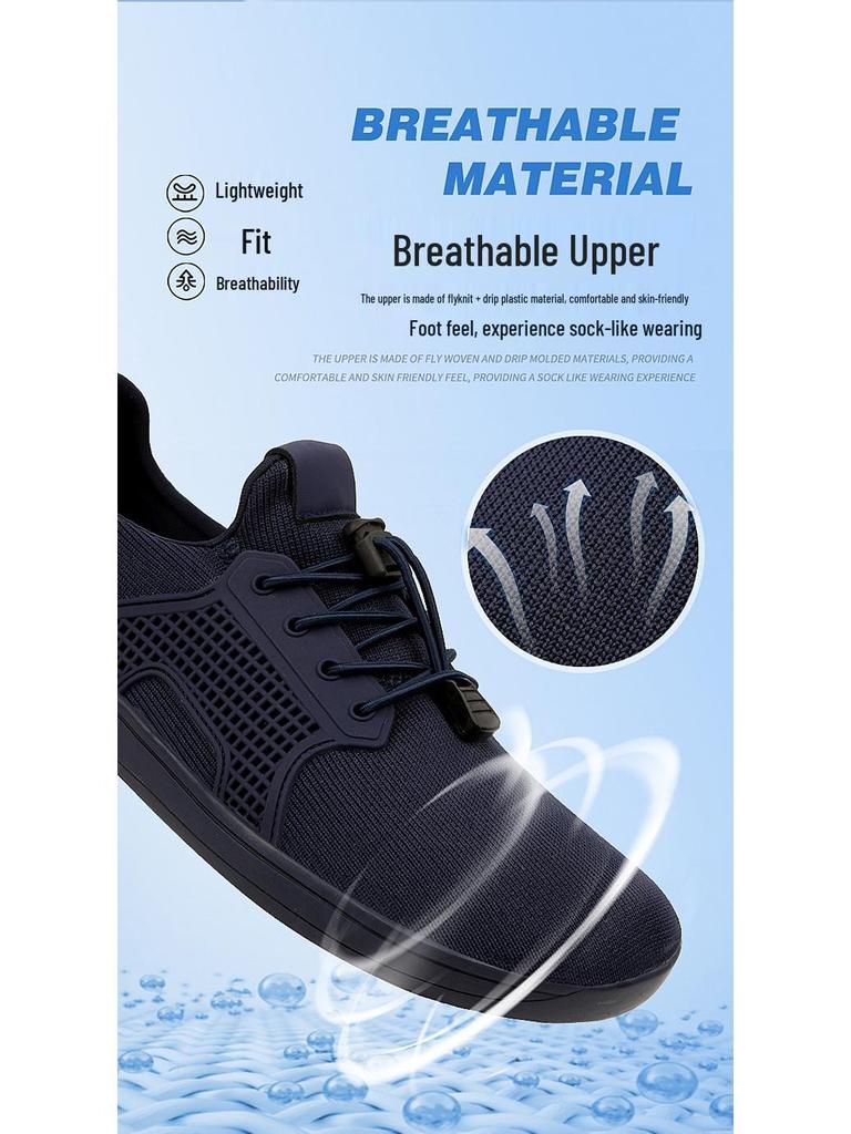 Paar Weite Passform Barfuß Wander- & Fitnessschuhe - Atmungsaktiv für Outdoor- & Indoor-Sport