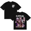 Gorąca Piosenkarka TINI Futtura 2026 modny album merch Koszulki Unisex Unisexs Damskie z Krótkim Rękawem streetwear Wysokiej Jakości Koszulki Oversize