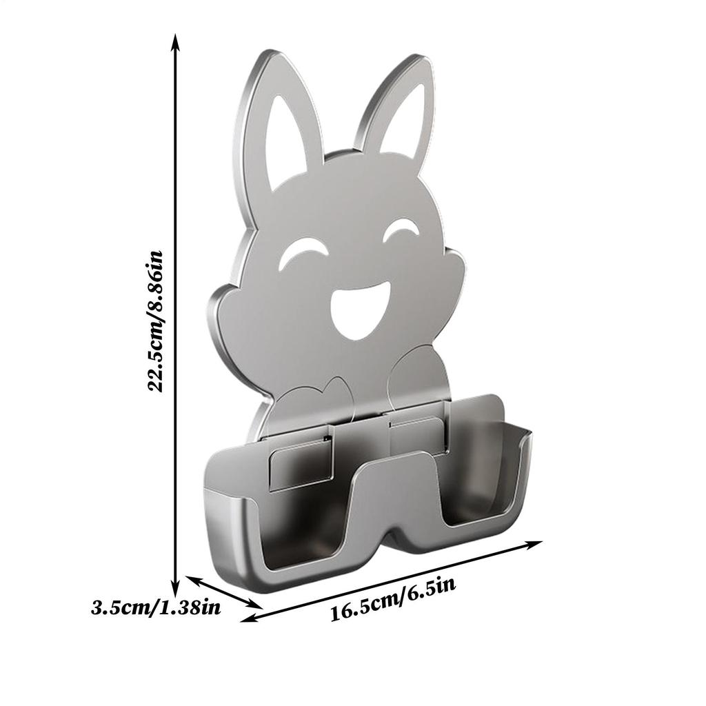 Wall Mounted Sunglass Organizer Rabbit Glasses Display Rack Storage Stand Display for Bathroom Girls Home Wardrobe Women Husband