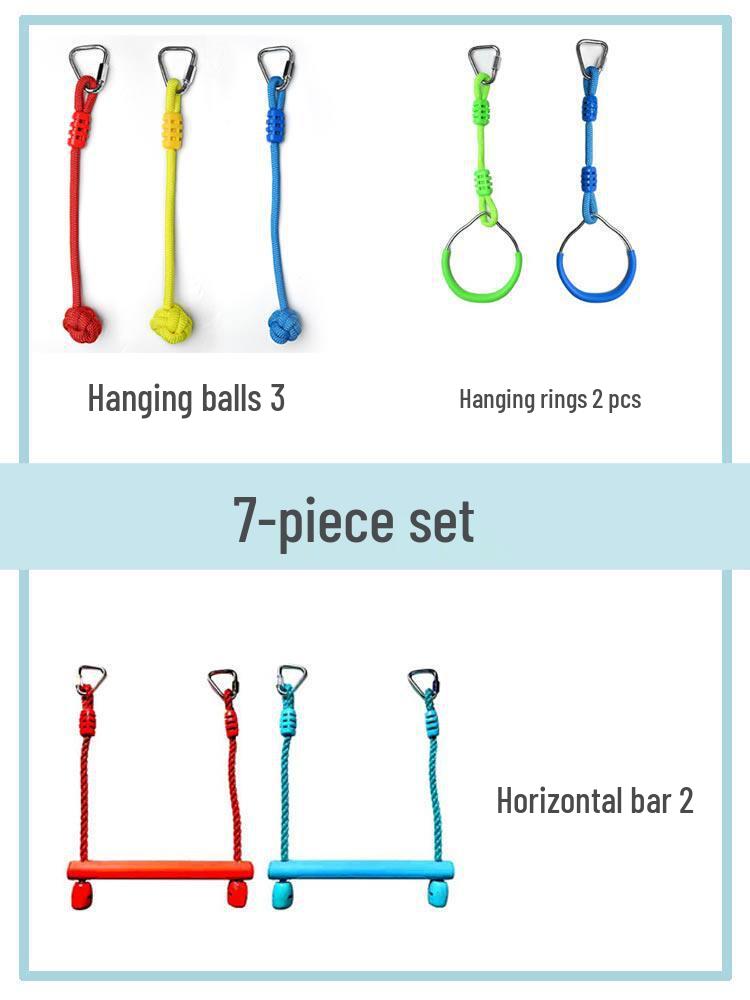 Outdoor Climbing Toys & Swings for Sensory Training and Balance