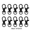 10Pcs/Lot 23/32/36/38mm Lobster Clasp Hooks Keychain 6 Colors DIY Jewelry Making Finding for Necklace Bracelet Chain Supplies
