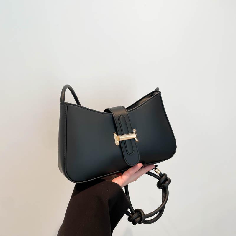 2025 spring new light luxury trend casual axillary crescent lower bag retro fashion niche design shoulder messenger bag