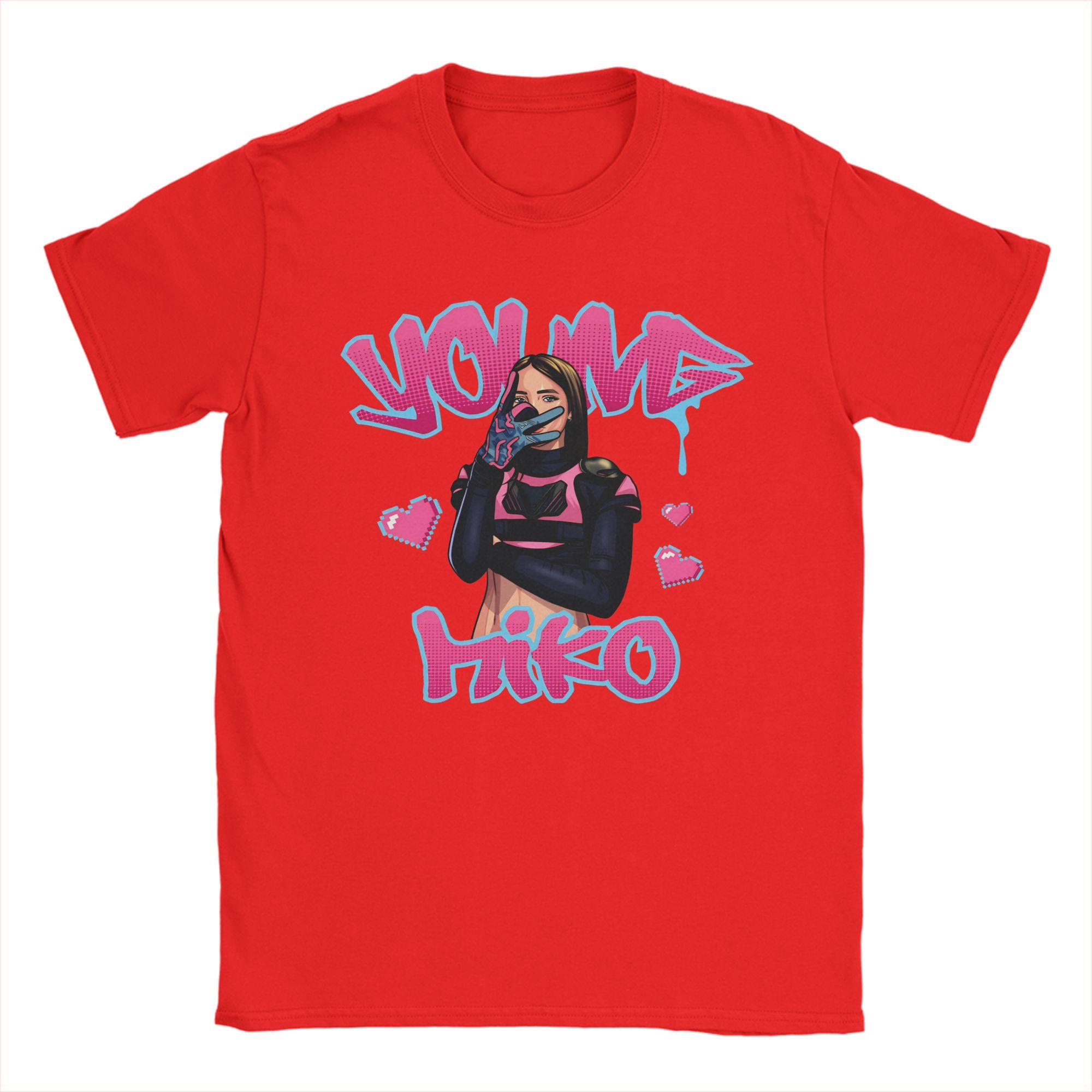 

Young Miko TShirt Men Awesome 100 Cotton Tee Shirt Round Collar Short Sleeve T Shirts Adult Clothes S