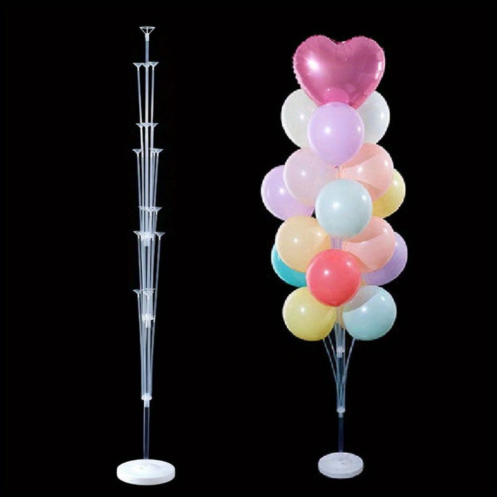 2pcs Balloon Stand Kit 63inches Balloon Sticks on Floor and Table Balloon Holder Party Decoration for Wedding Birthday Graduation