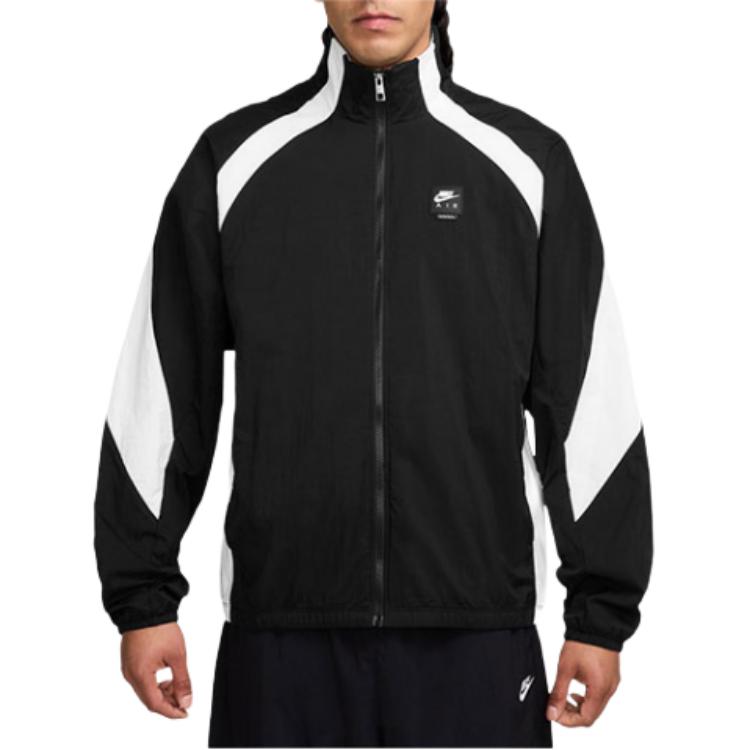 Nike Logo Stojačik Zips Voľná Bunda s Dlhým Rukávom Pánske bundy HV0881-010