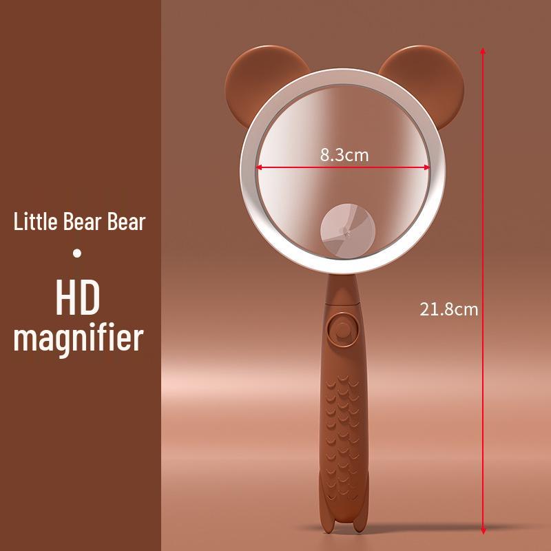 Kinder Cartoon Lupe: High-Definition, Sturzsicher, Handheld-Wissenschaftsspielzeug