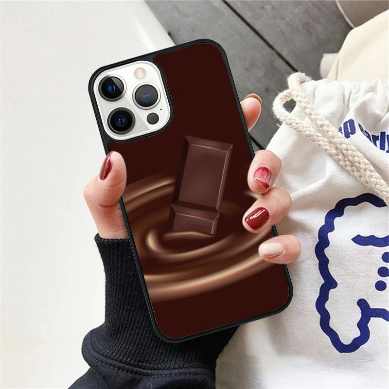 Chocolate Bar Phone Case For iPhone 17 Air 15 16 Cover 11 13 14 Pro Max 12 Plus Max Fundas