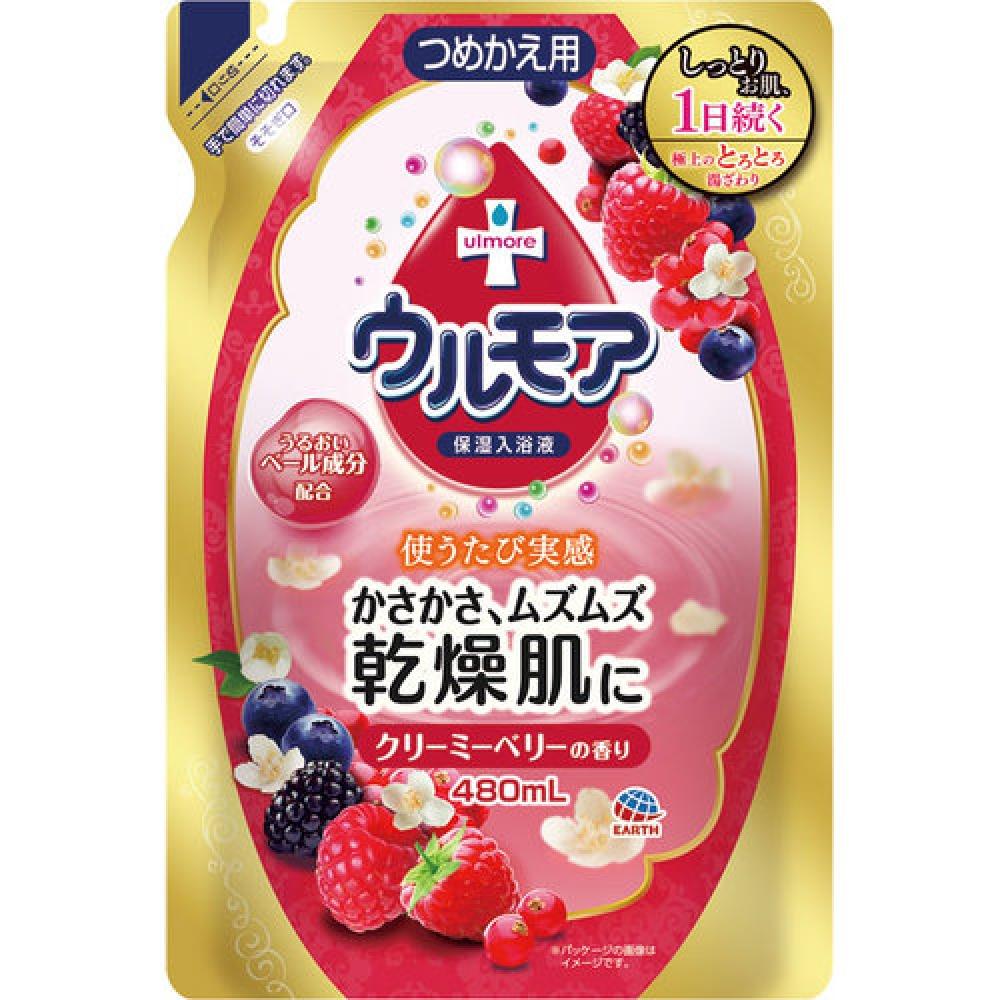 

Ulmore Увлажняющая жидкость для ванн Ulmore Creamy Berry Refill, 480 мл